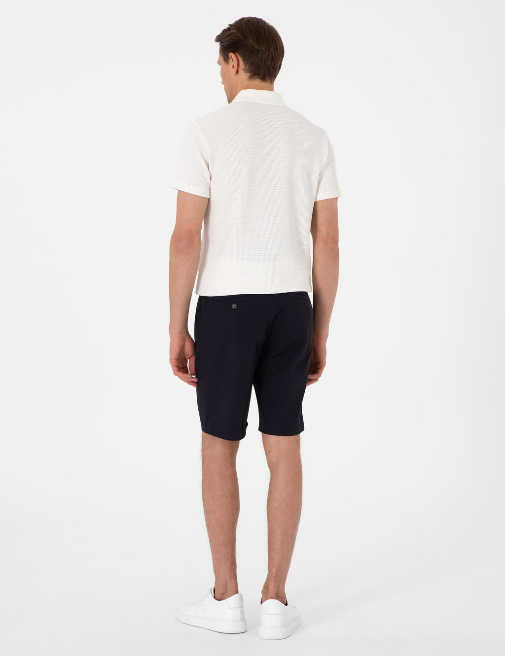Lacivert Slim Fit Beli Lastikli Dokuma _ort - Pierre cardin фото 4