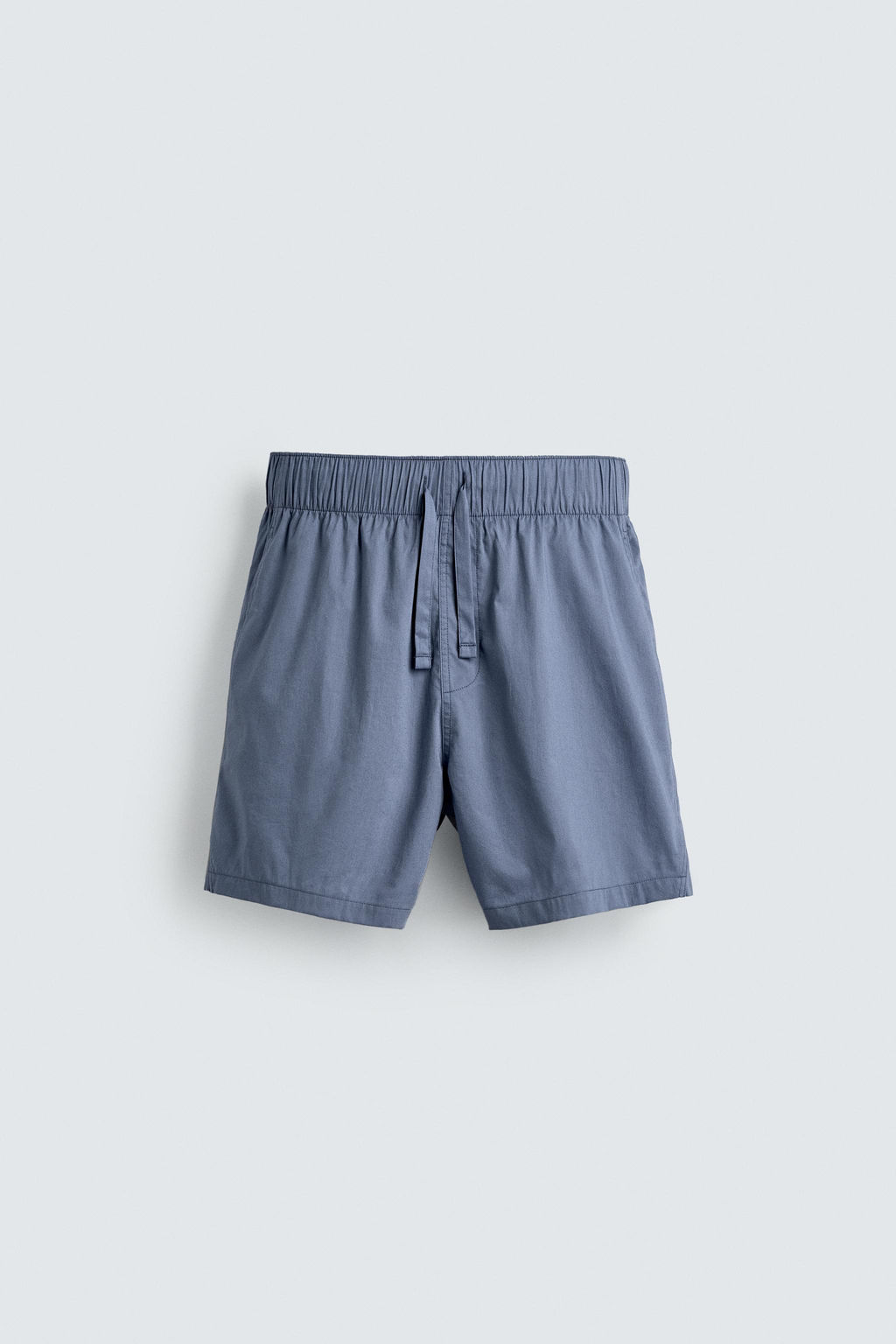 SET PIJAMA PANTAL?N CORTO AARON LEVINE X ZARA / Celeste