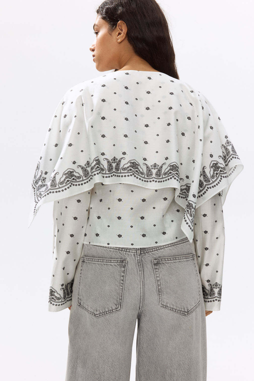 Blusa efecto layering - H&m фото 3