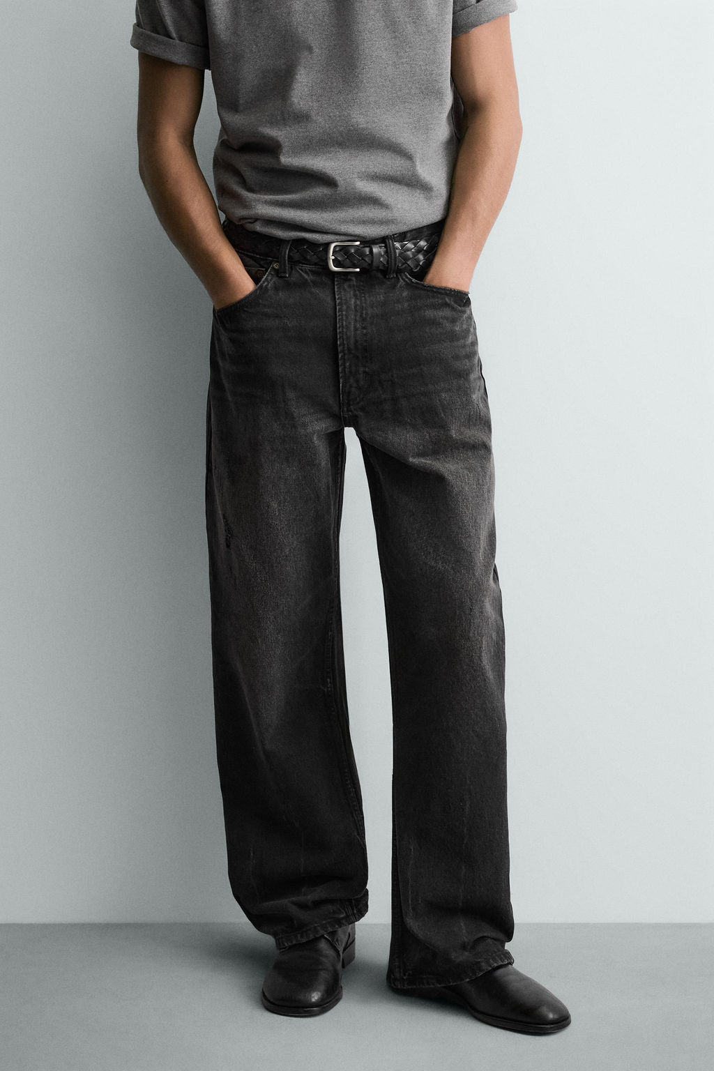 JEANS LOOSE FIT / Carb?n - Zara фото 2