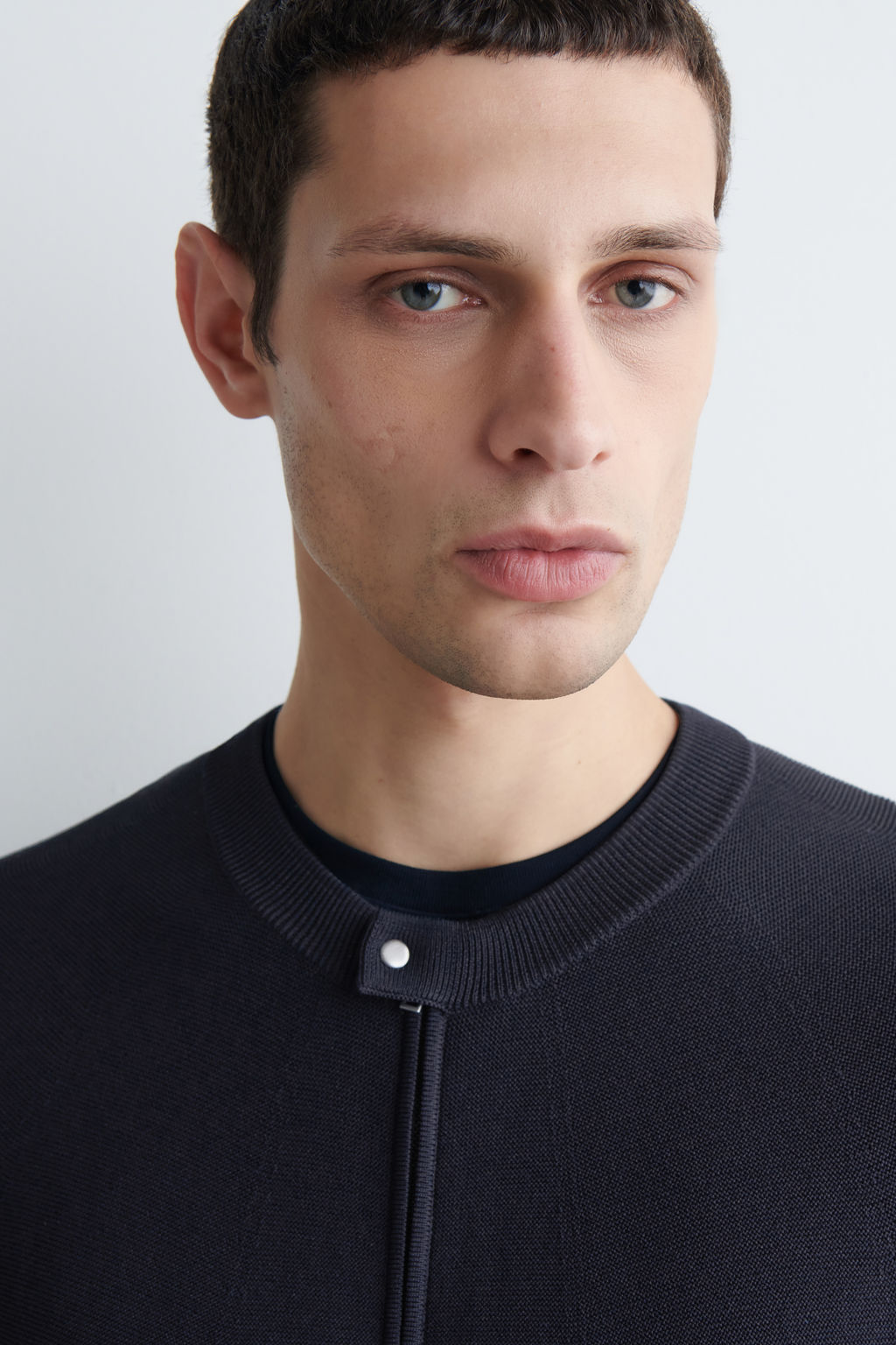 CHAQUETA DE PUNTO CON CUELLO REDONDO - H&m фото 3