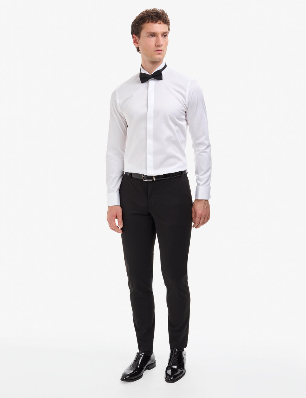 Beyaz Slim Fit Smokin G_mlek
