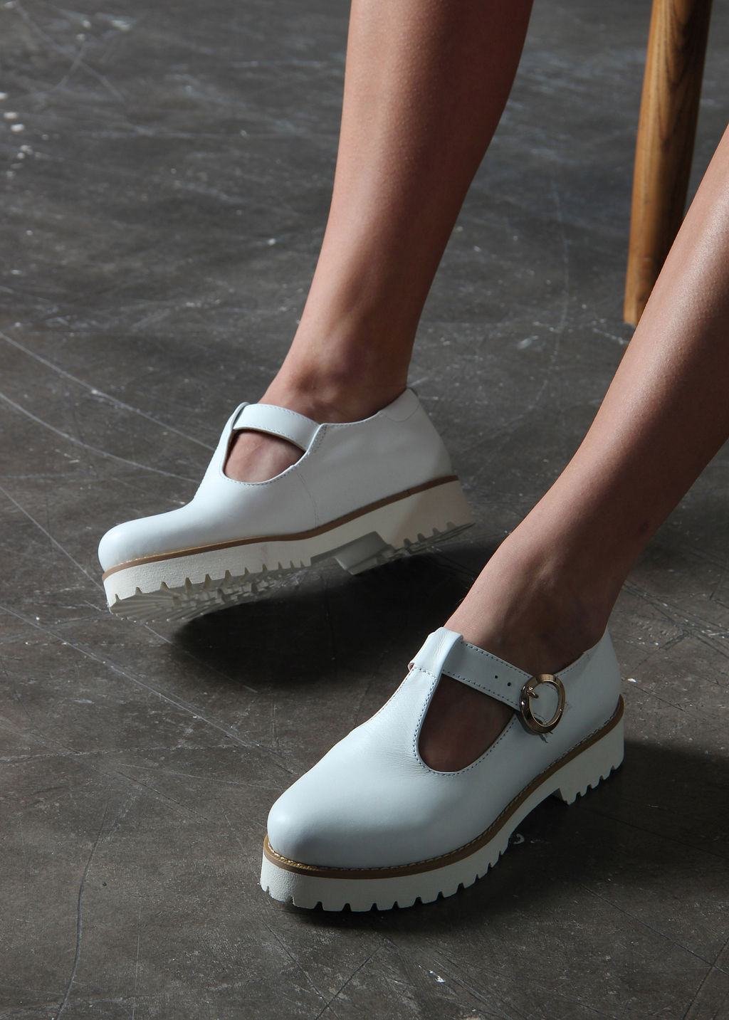 Туфли полуботинки 1004.sigmaw. белый