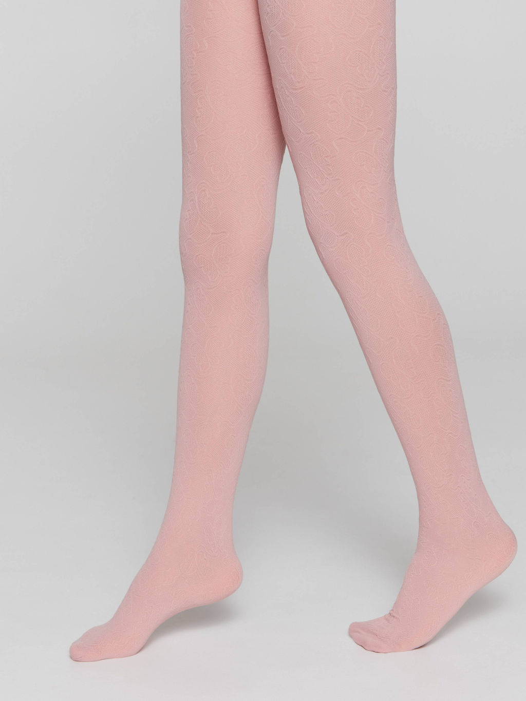 CONTE Плотные эластичные колготки из микрофибры DAISY dusty rose - Conte elegant фото 3