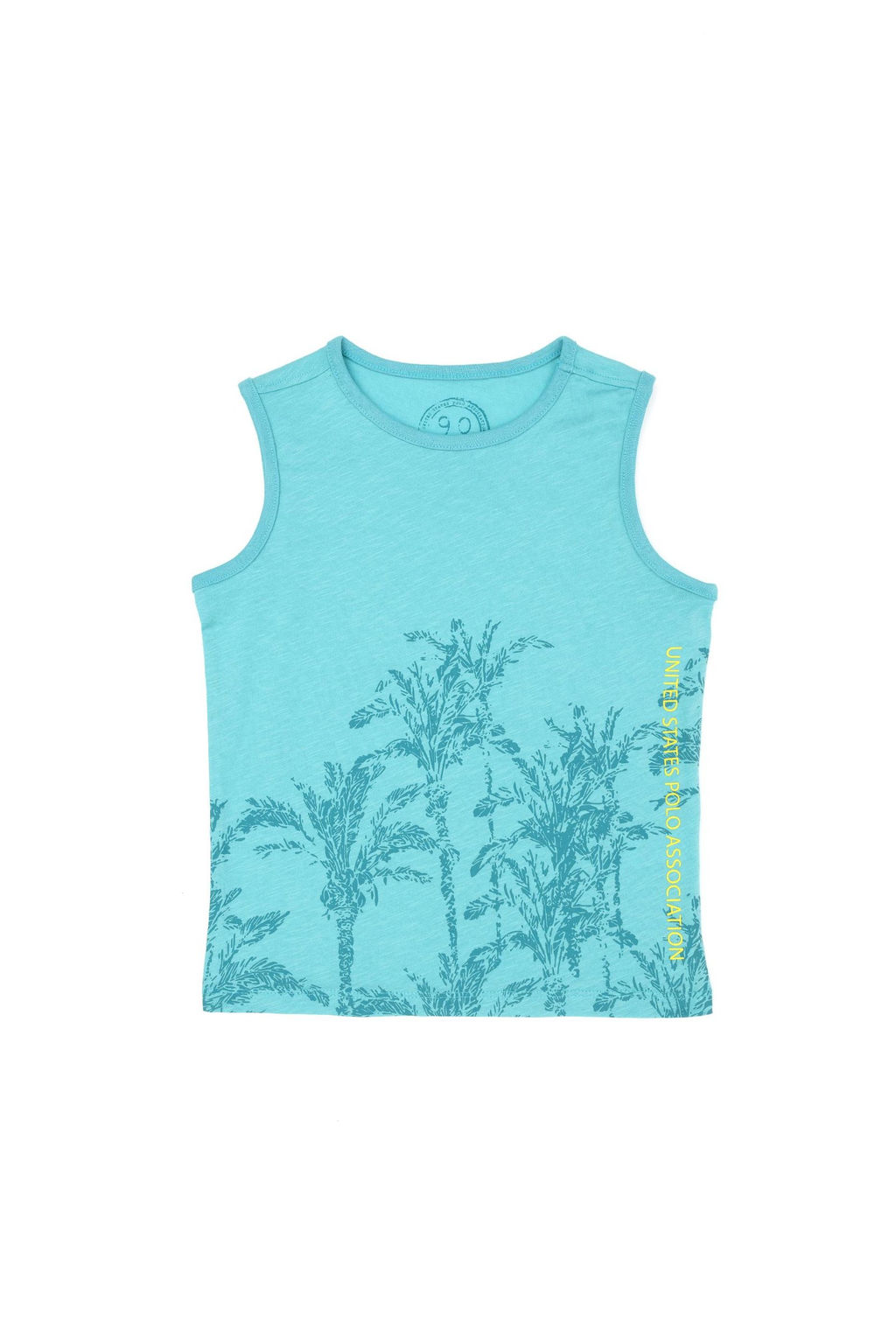 U. S. Polo Assn / Детская мятная футболка с круглым вырезом - U.s. polo assn фото 4