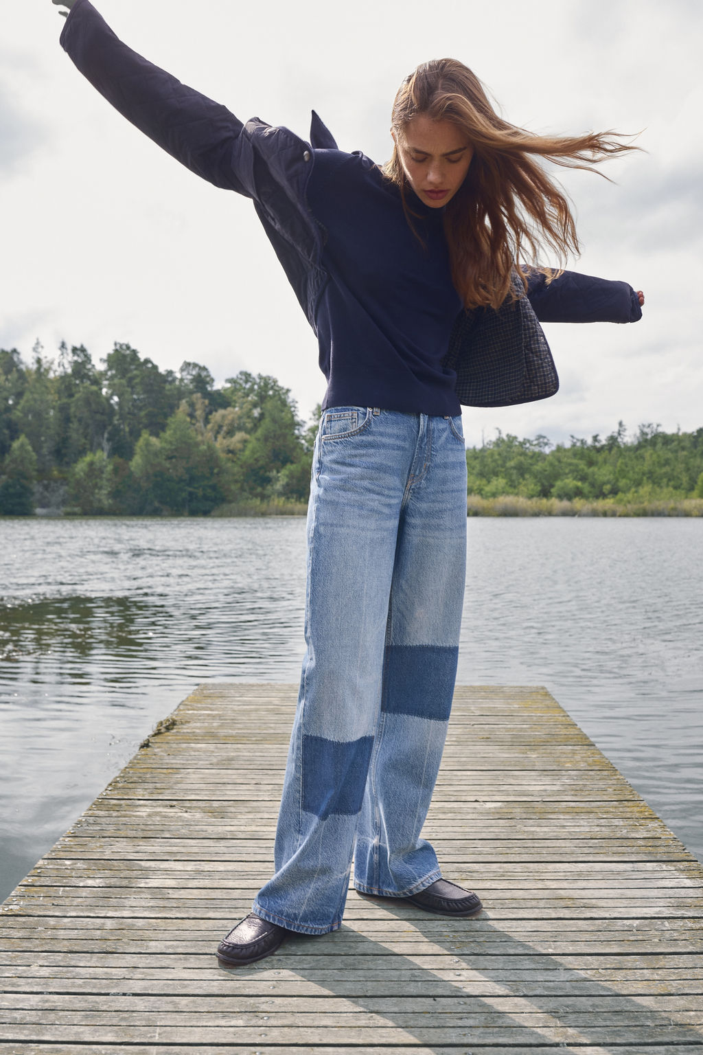 Wide Ultra High Jeans - H&m фото 2