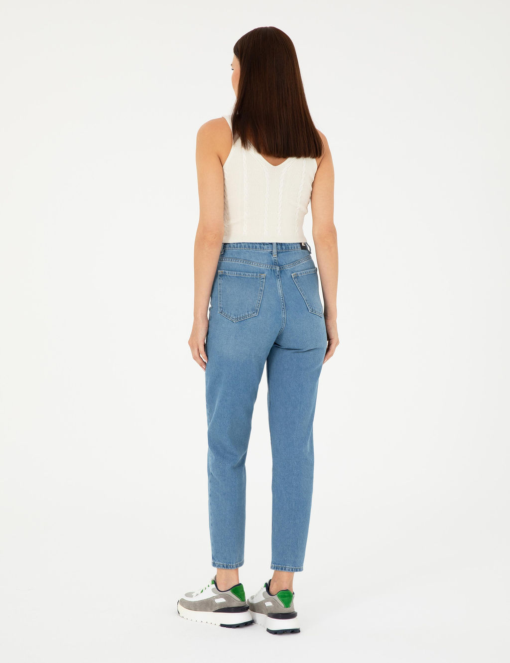 A__k Mavi Mom Fit Jean Pantolon