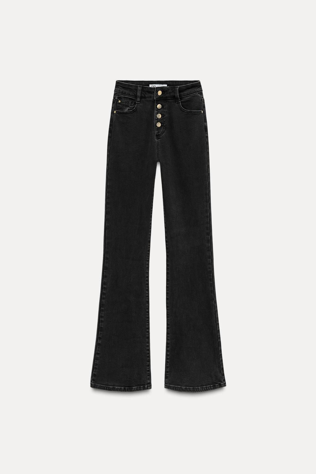 Z1975 FLARED HIGH-WAIST JEANS - Zara фото 7