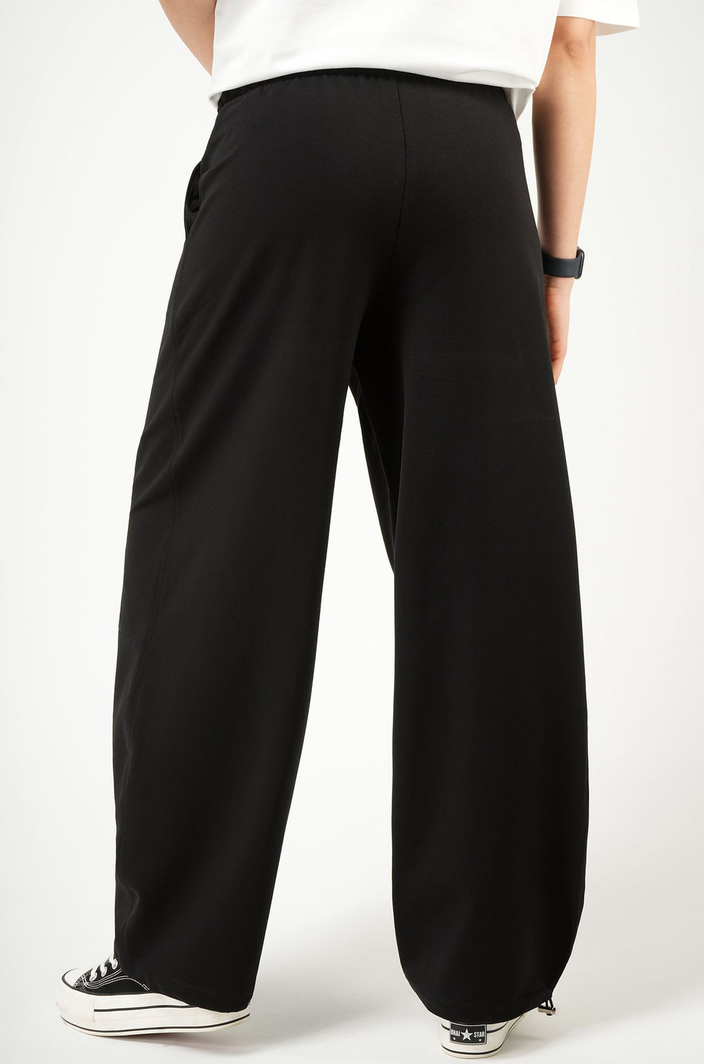 Женские брюки-багги из футера Happyfox фото 6