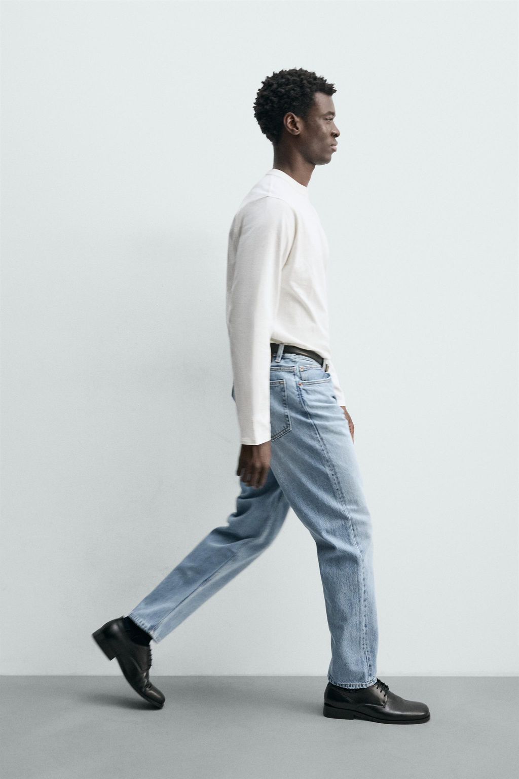 JEANS STRAIGHT FIT / Azul - Zara фото 6
