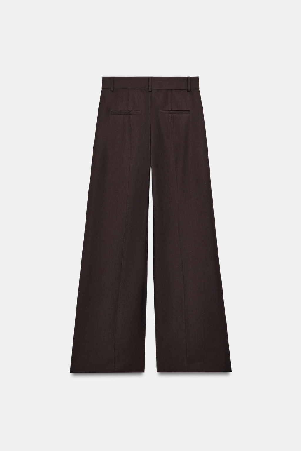 MINIMALIST WIDE-LEG TROUSERS ZW COLLECTION - Zara фото 8