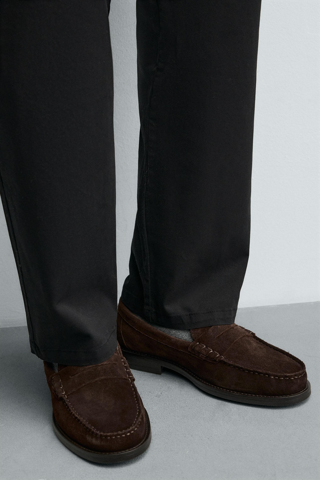 LIMITED EDITION SPLIT SUEDE LOAFERS