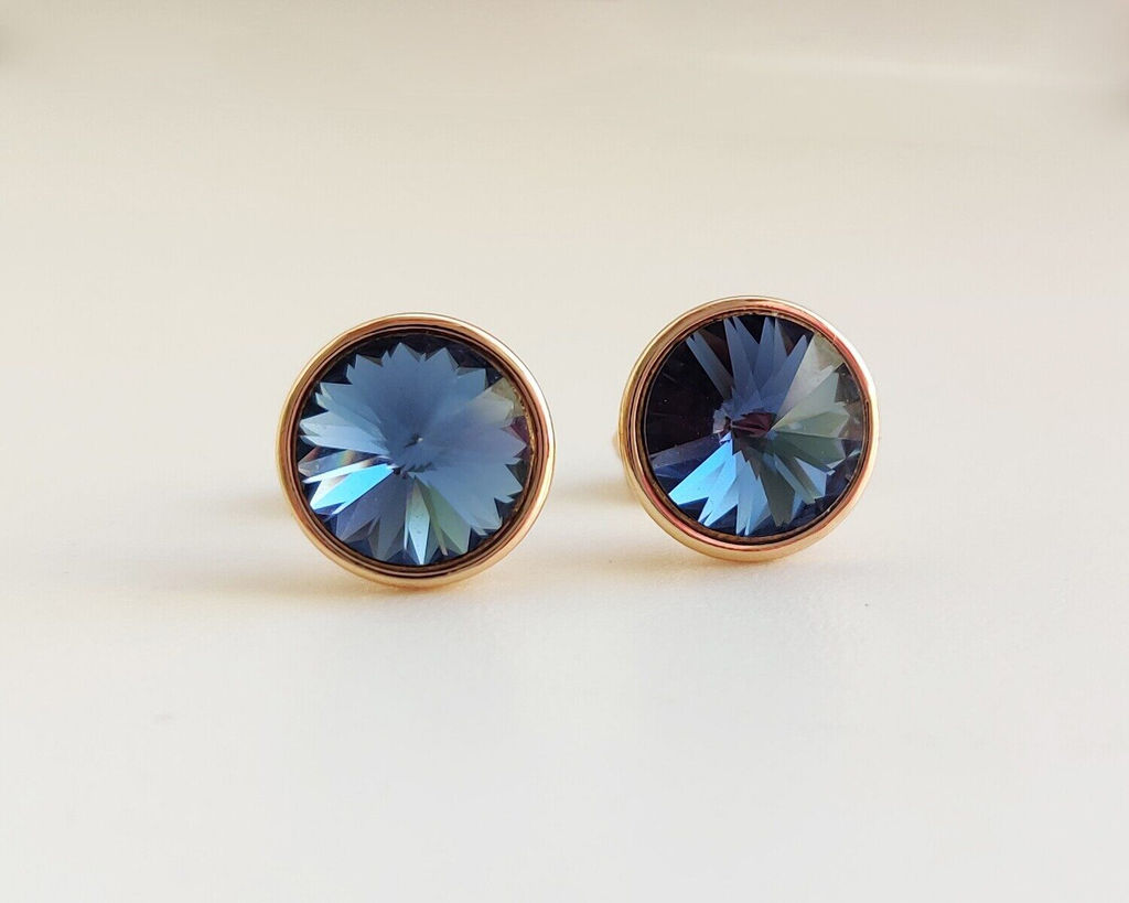 Серьги с кристаллами Swarovski