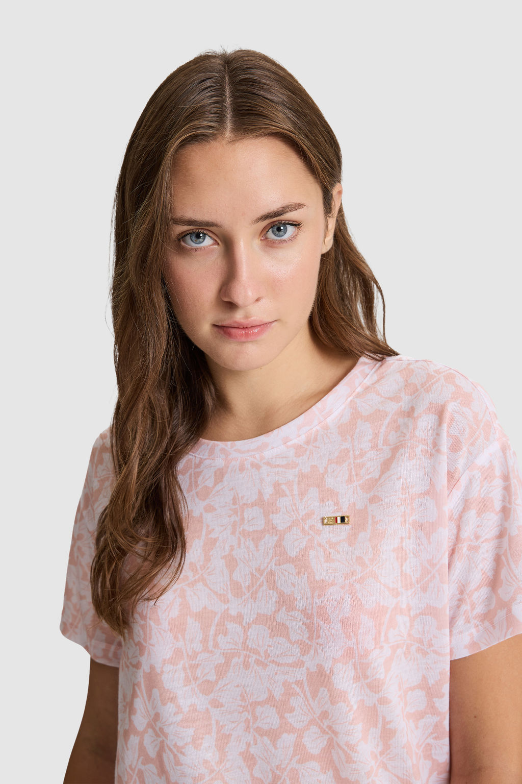 Kad_n A__k Pembe Bisiklet Yaka Ti__rt - U.s. polo assn фото 2