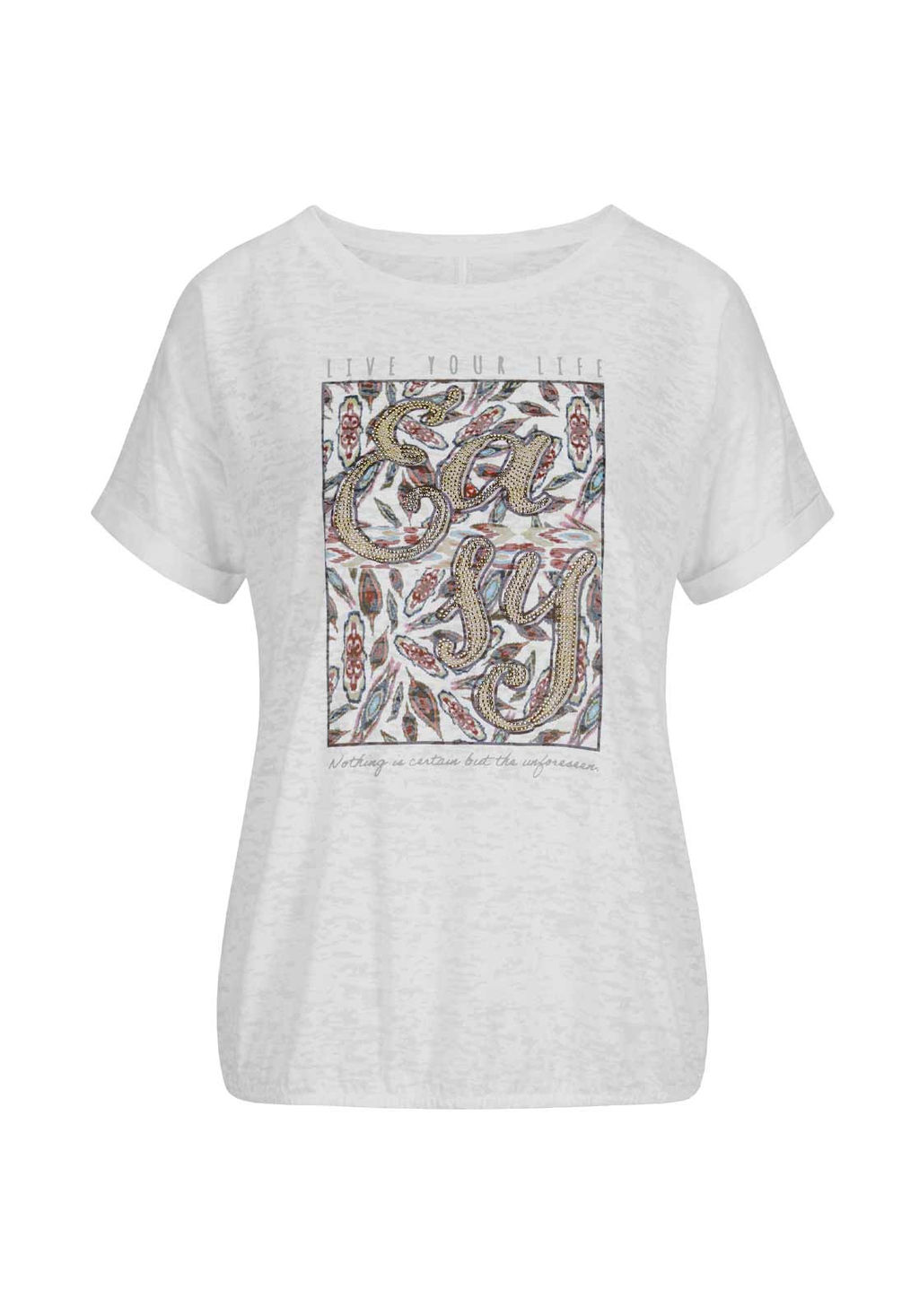 Блузка, белая - Linea tesini фото 2