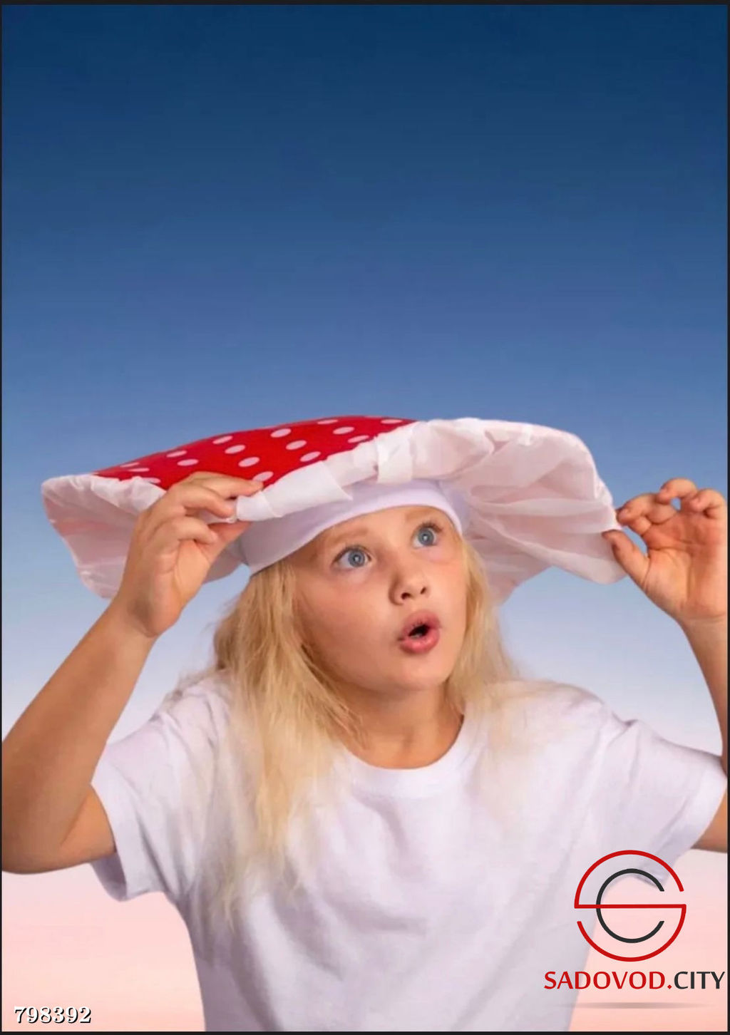 Шапка Гриб мухомор, р. 52-54 см - Bruno фото 4