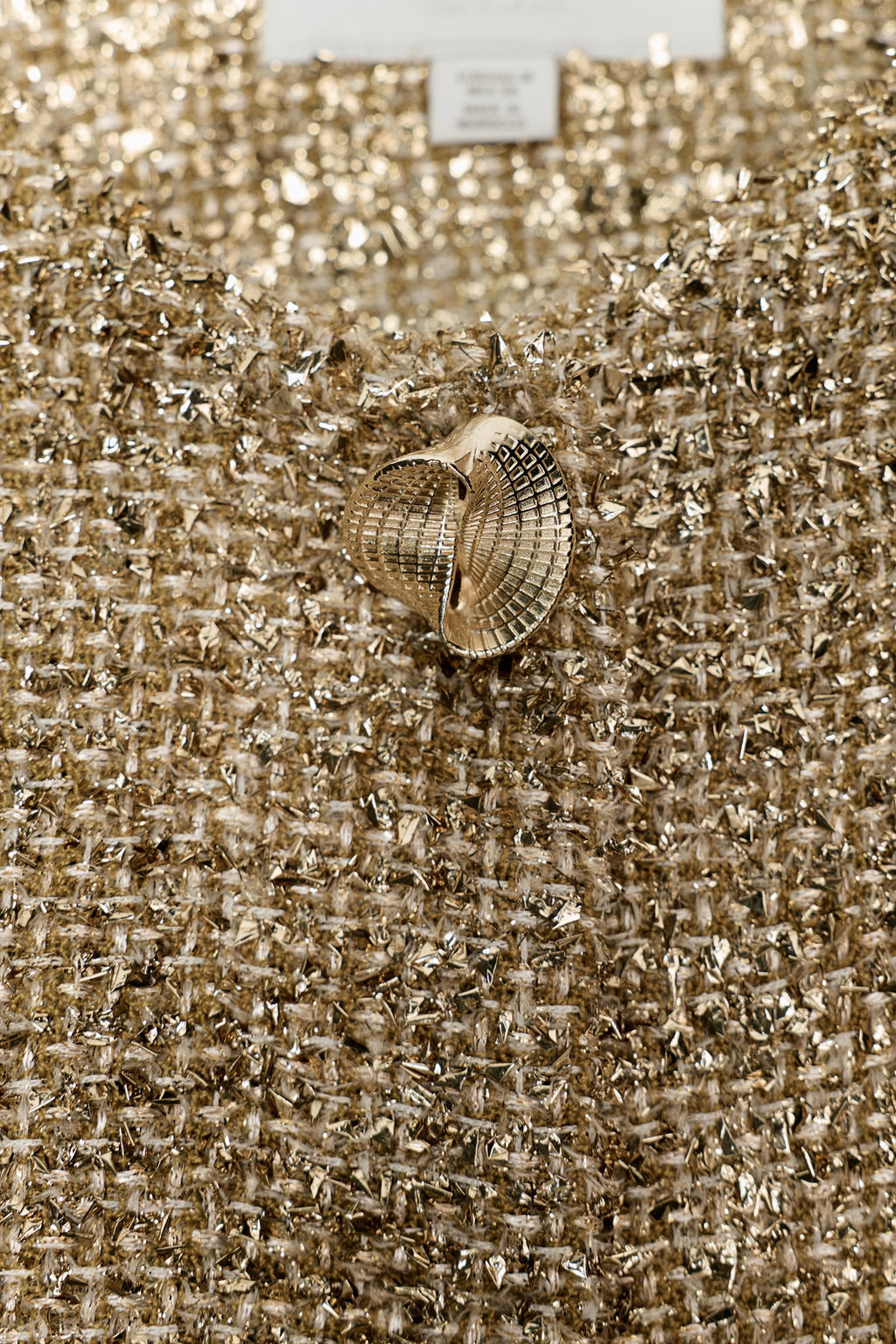 CROPPED TEXTURED JACKET WITH METALLIC THREAD - Zara фото 10