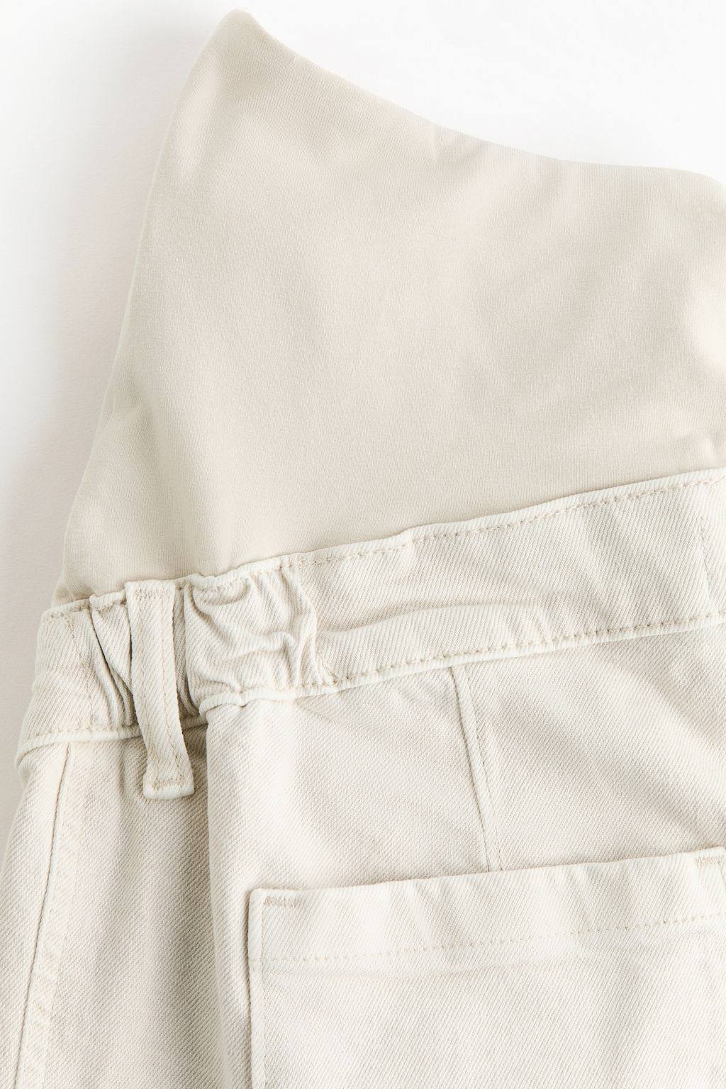 MAMA Wide High Waist Ankle Jeans - H&m фото 6