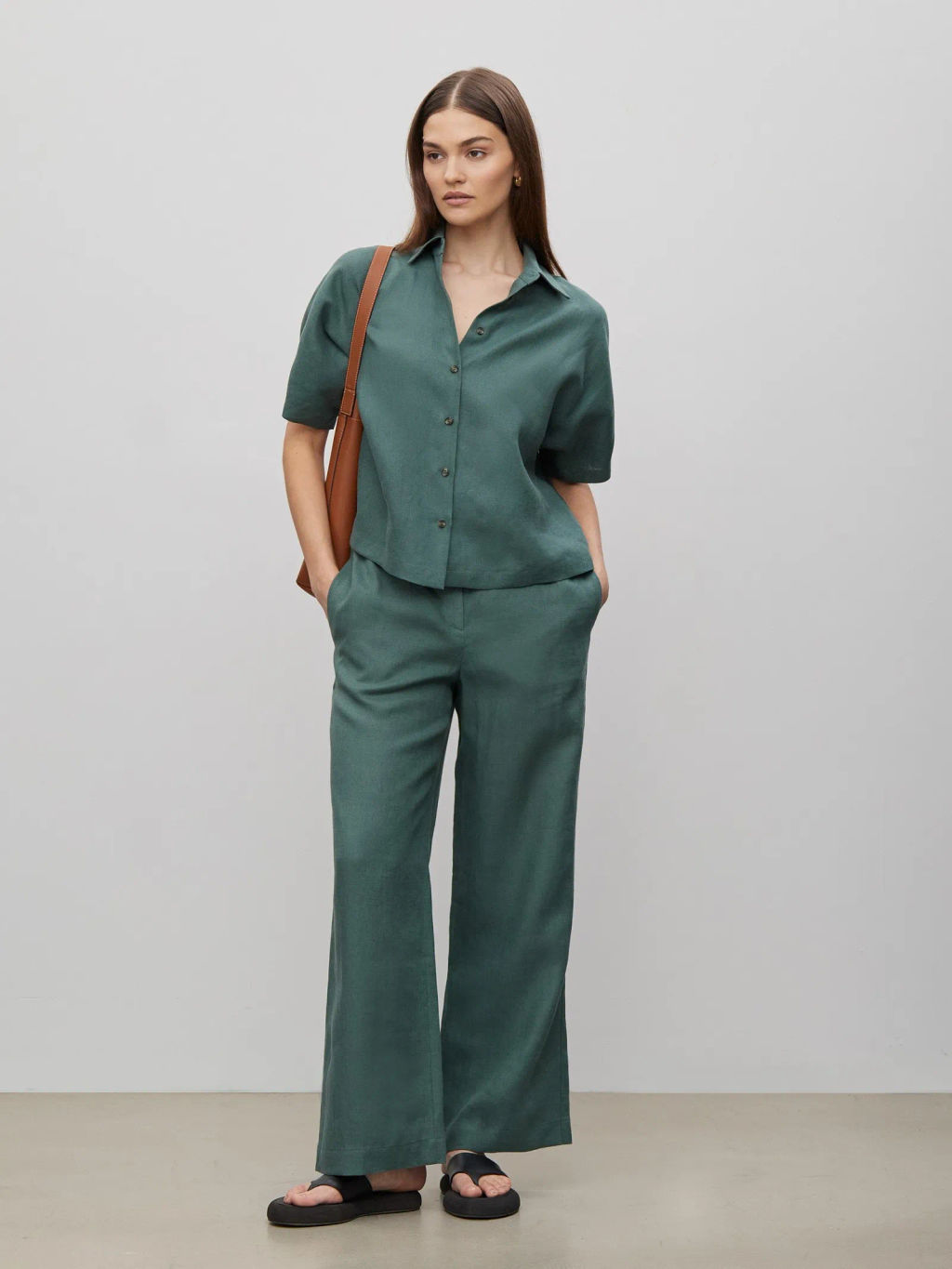 ЕМКА / Брюки широкого кроя - Emka фото 5