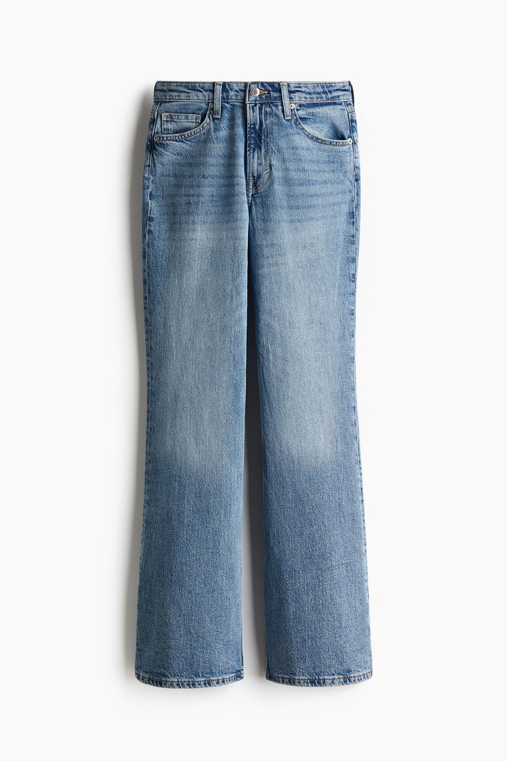 Curvy Fit Flared High Jeans - H&m фото 2