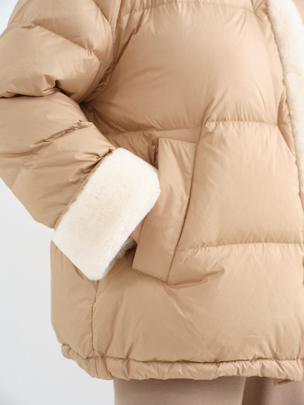 Conso/WDSF 230548 - camel Пуховая куртка  фото 4