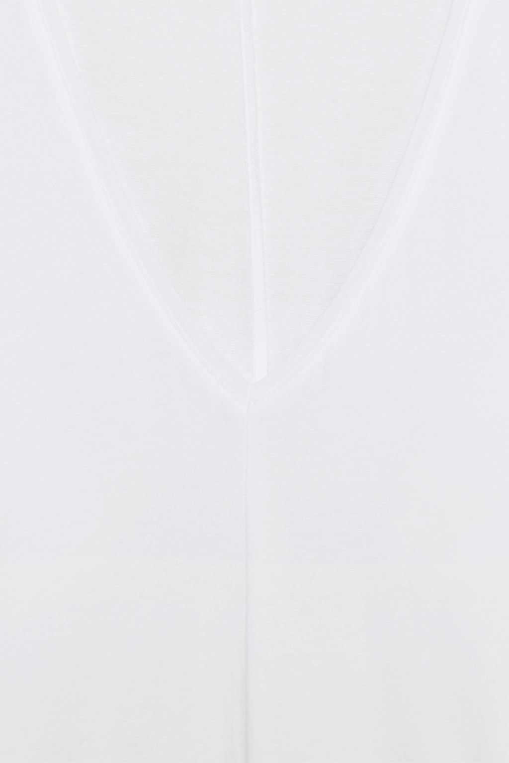COTTON V-NECK T-SHIRT - Zara фото 22