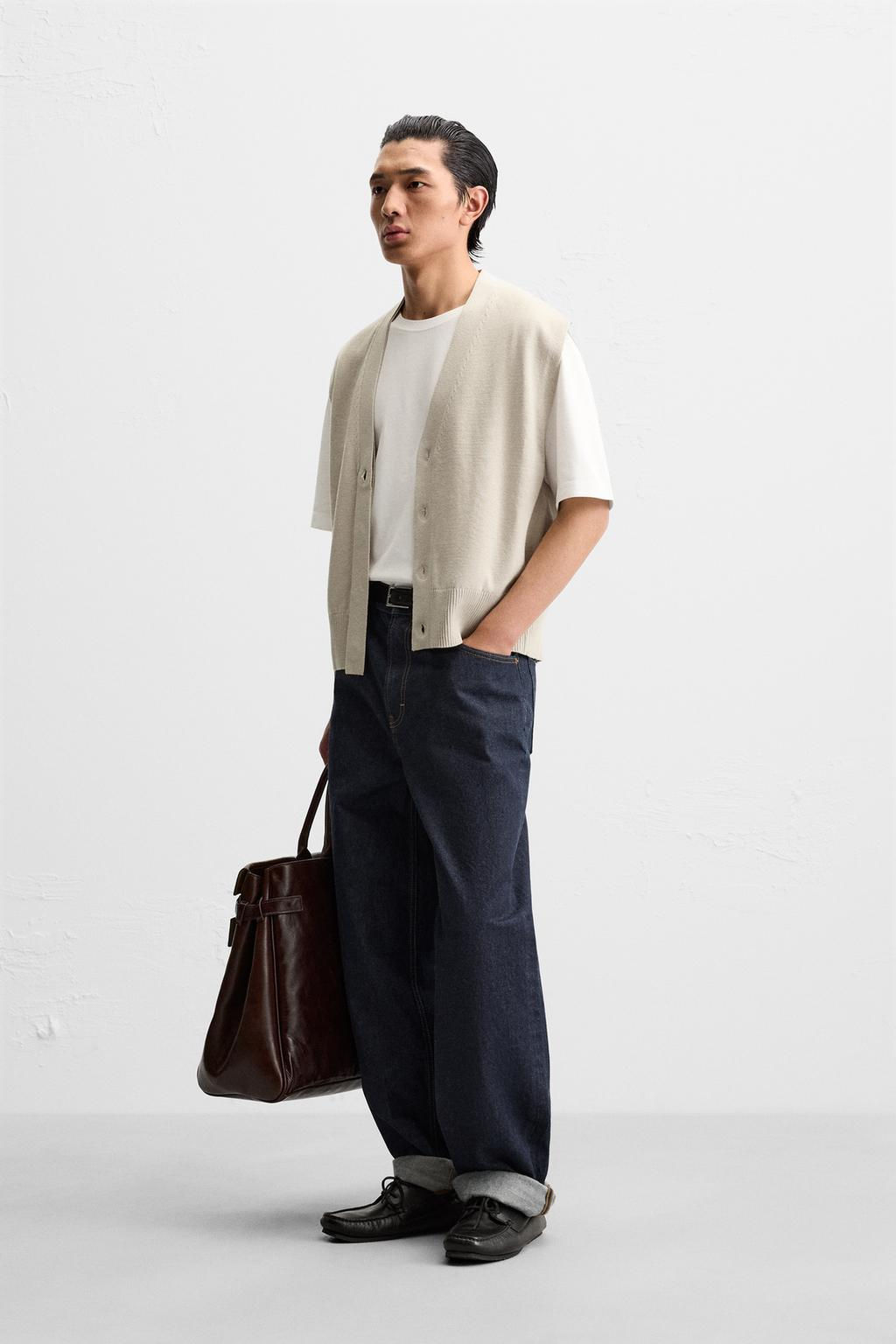 RIBBON KNIT WAISTCOAT - Zara фото 4