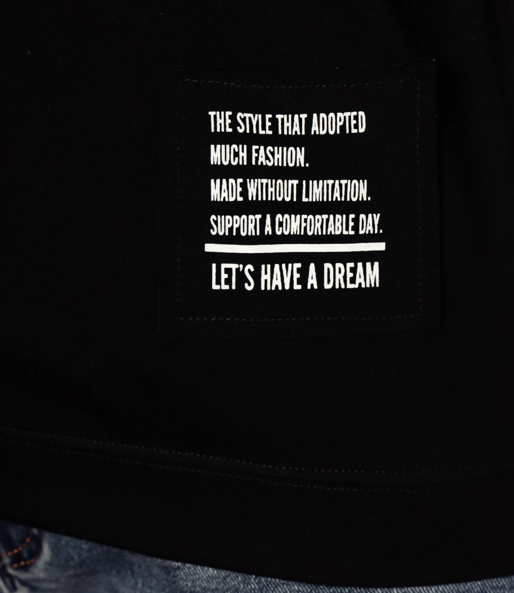 Футболка #КТ0467-55, чёрный