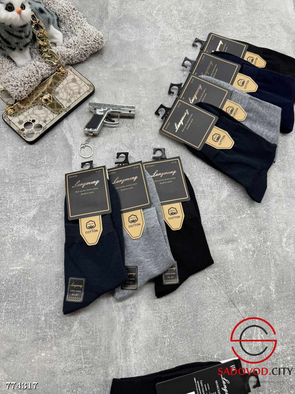 Мужские высокие носки, 10 пар - Bruno фото 2