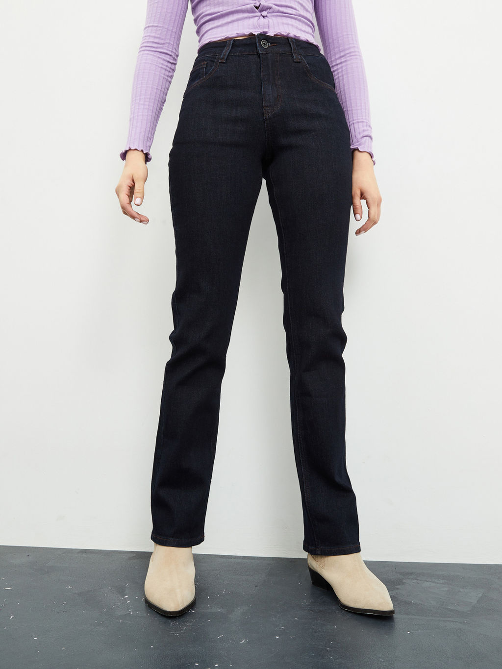 Женские джинсы широкого кроя - Mossmore фото 18