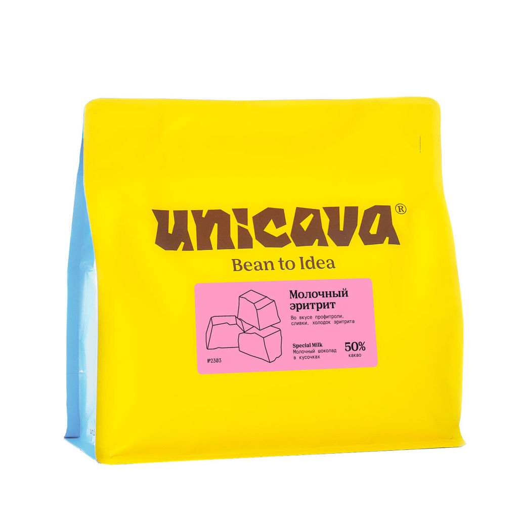 Молочный эритрит, молочный шоколад 50 %