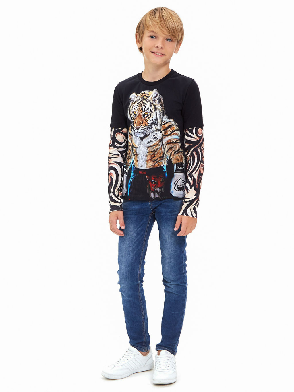 Футболка с длинным рукавом Тату - Стиляж фото 18