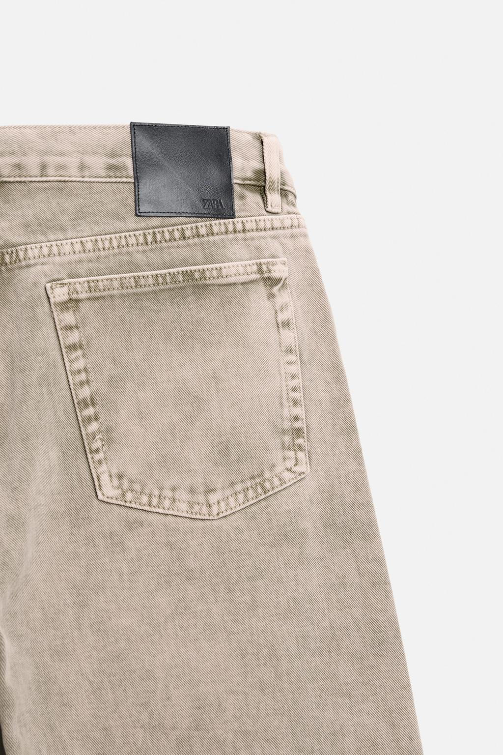 RELAXED STRAIGHT FIT JEANS - Zara фото 9