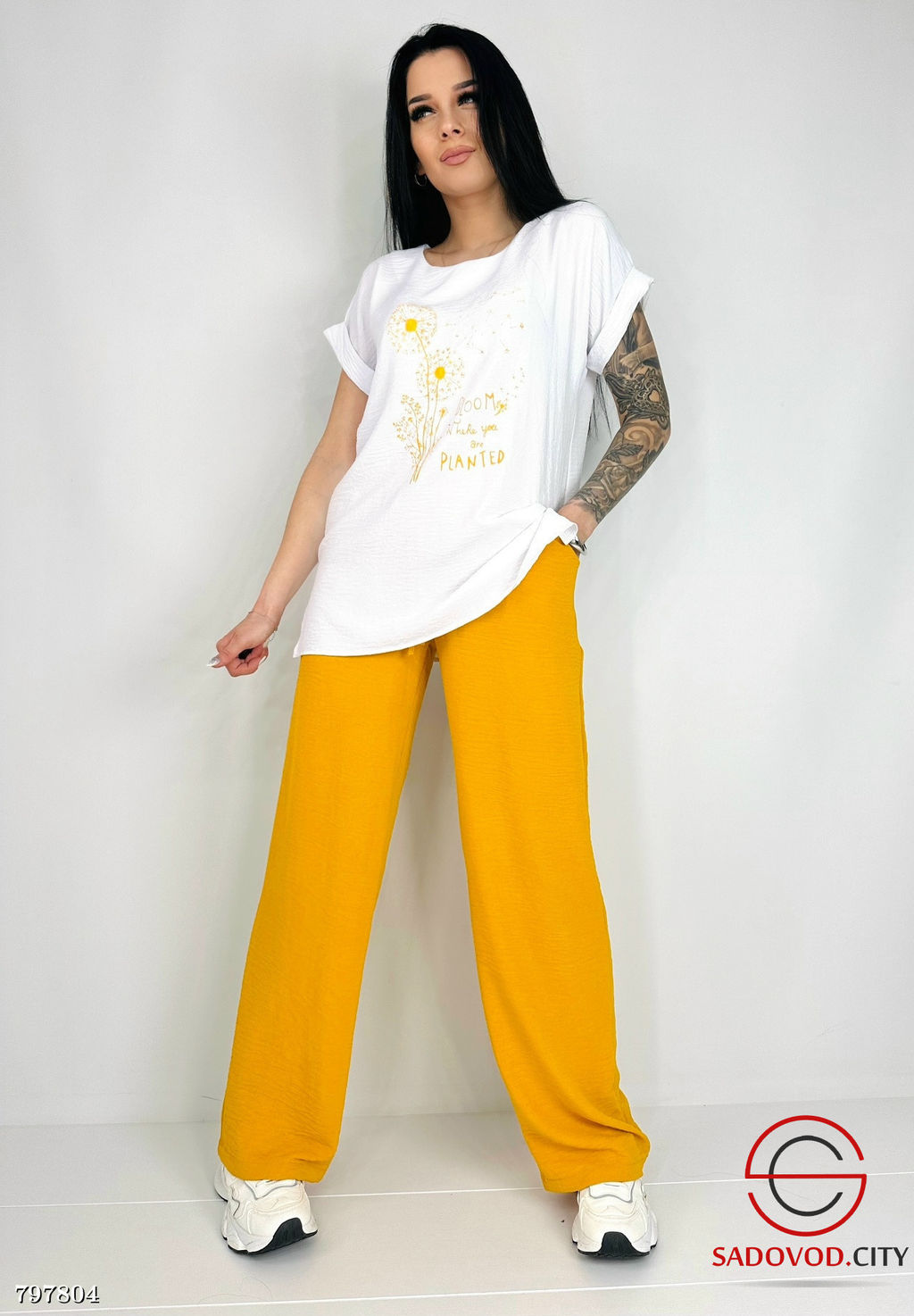 костюм женский с рисунком - Bruno фото 6