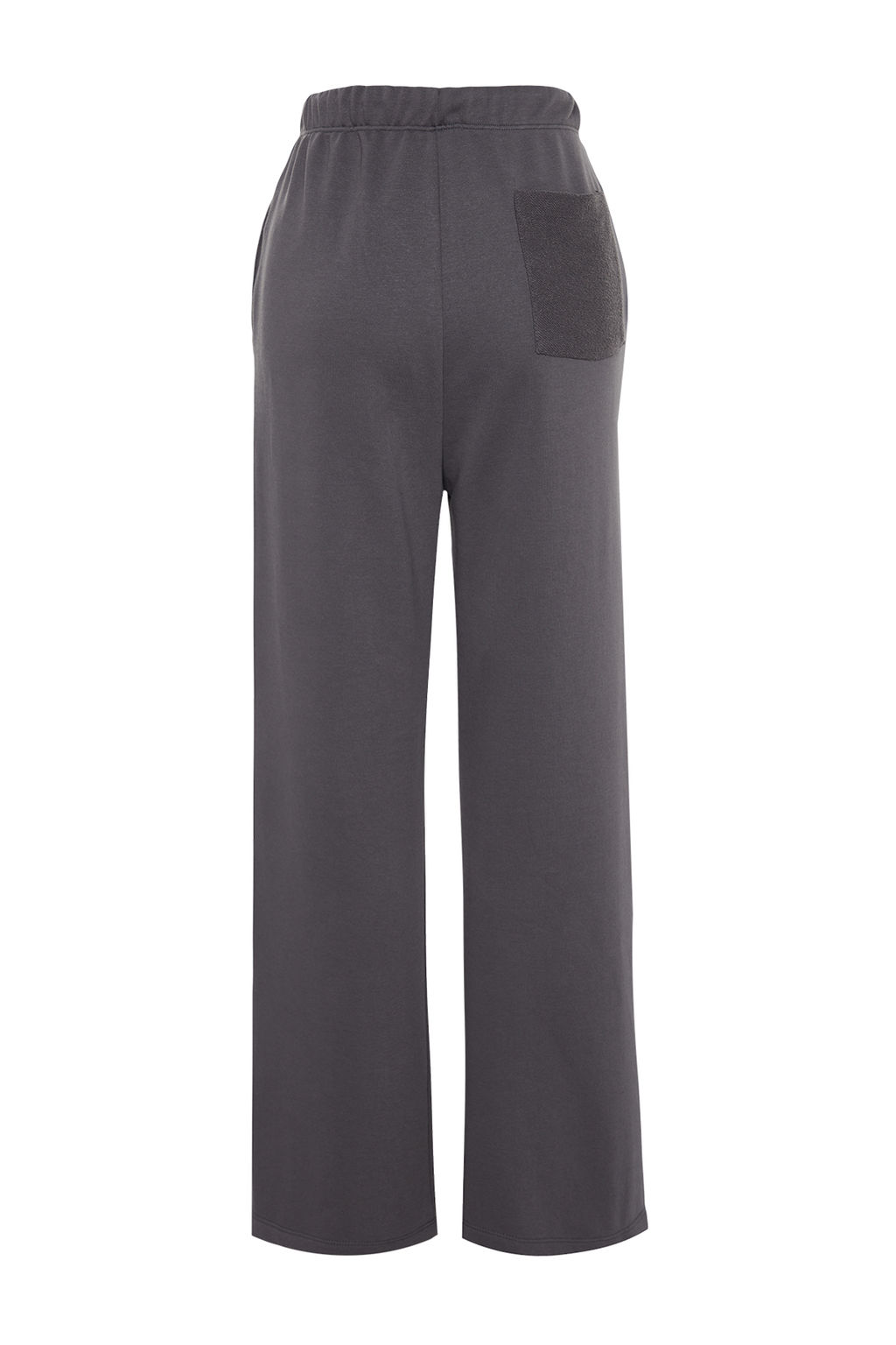 Antrasit Yuksek Bel Kal?n Orme Esofman Alt? Pantolon TWOAW24EA00015 - Trendyolmilla фото 9