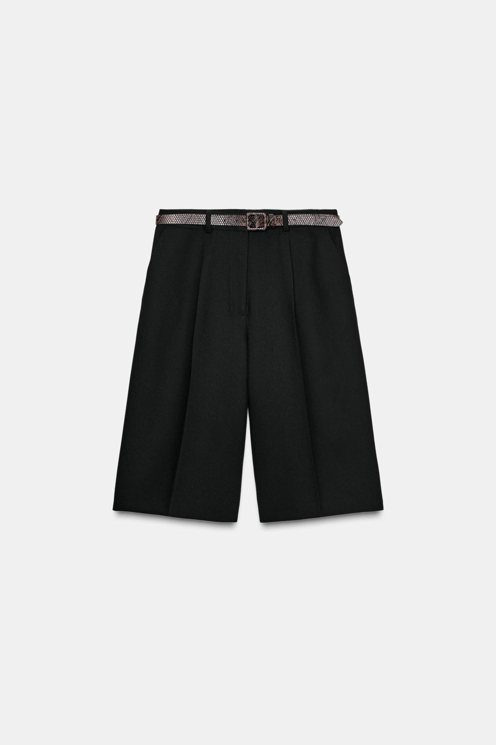 LONG BERMUDA SHORTS WITH BELT - Zara фото 6
