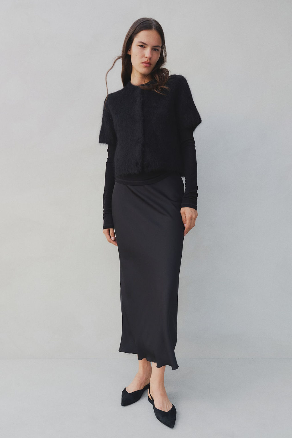 Mohair-blend cardigan - H&m фото 2