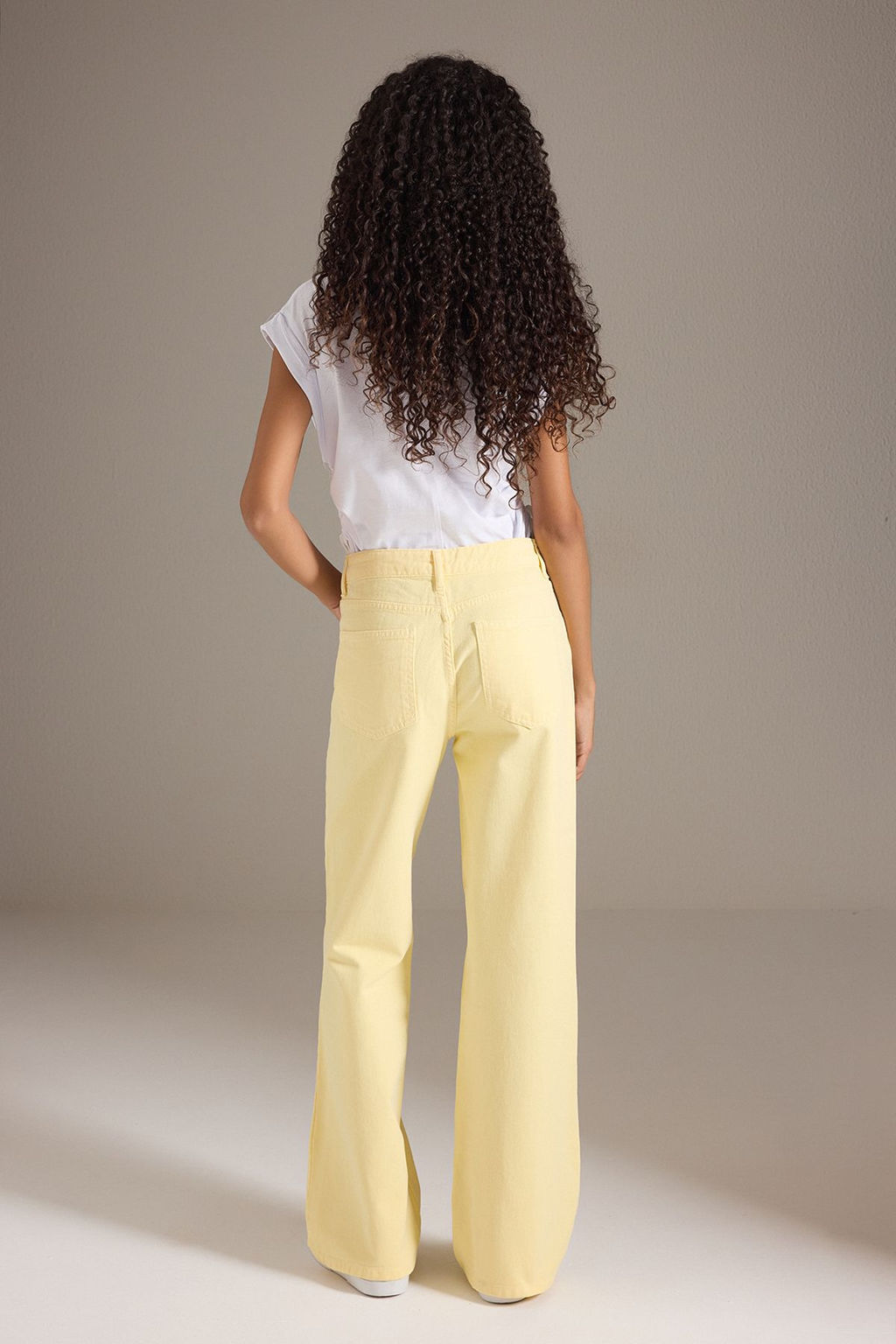 Sar? Yuksek Bel Wide Leg Jeans TWOSS25JE00252 - Trendyolmilla фото 5