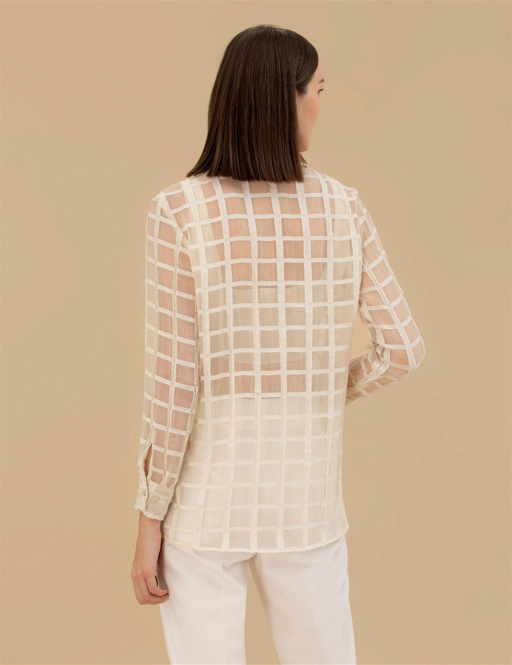 Krem Comfort Fit Uzun Kollu G_mlek - Pierre cardin фото 5