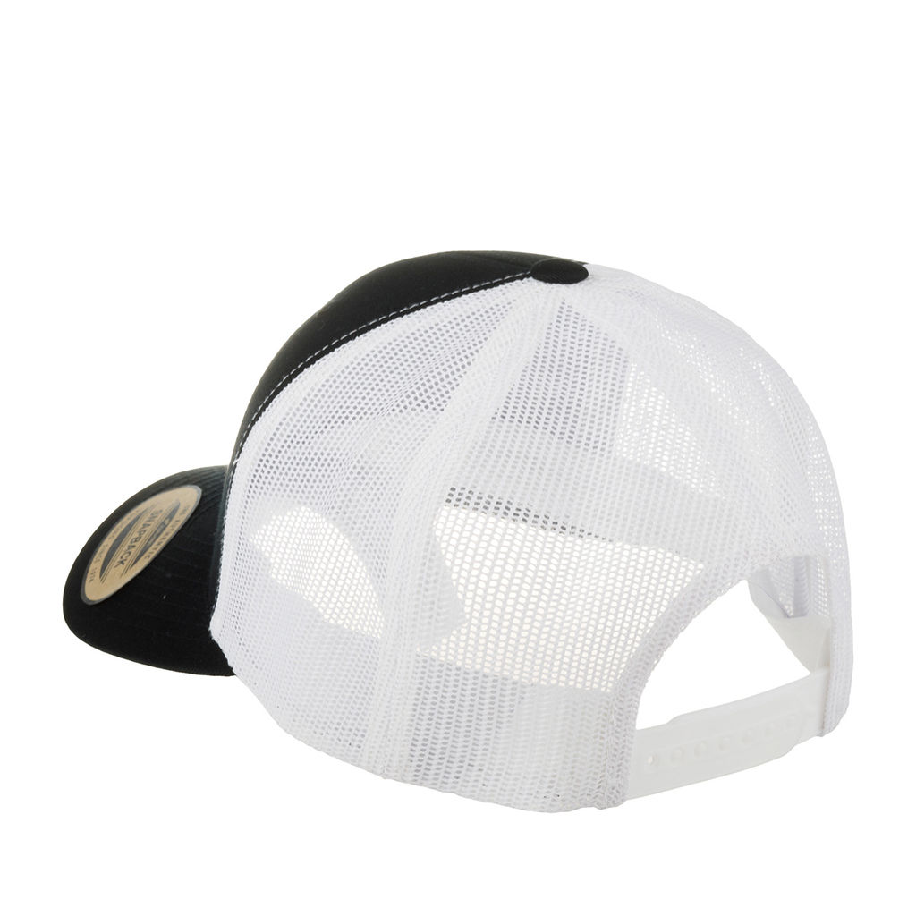 Бейсболка FLEXFIT арт. 6606RT (черный / белый) фото 2