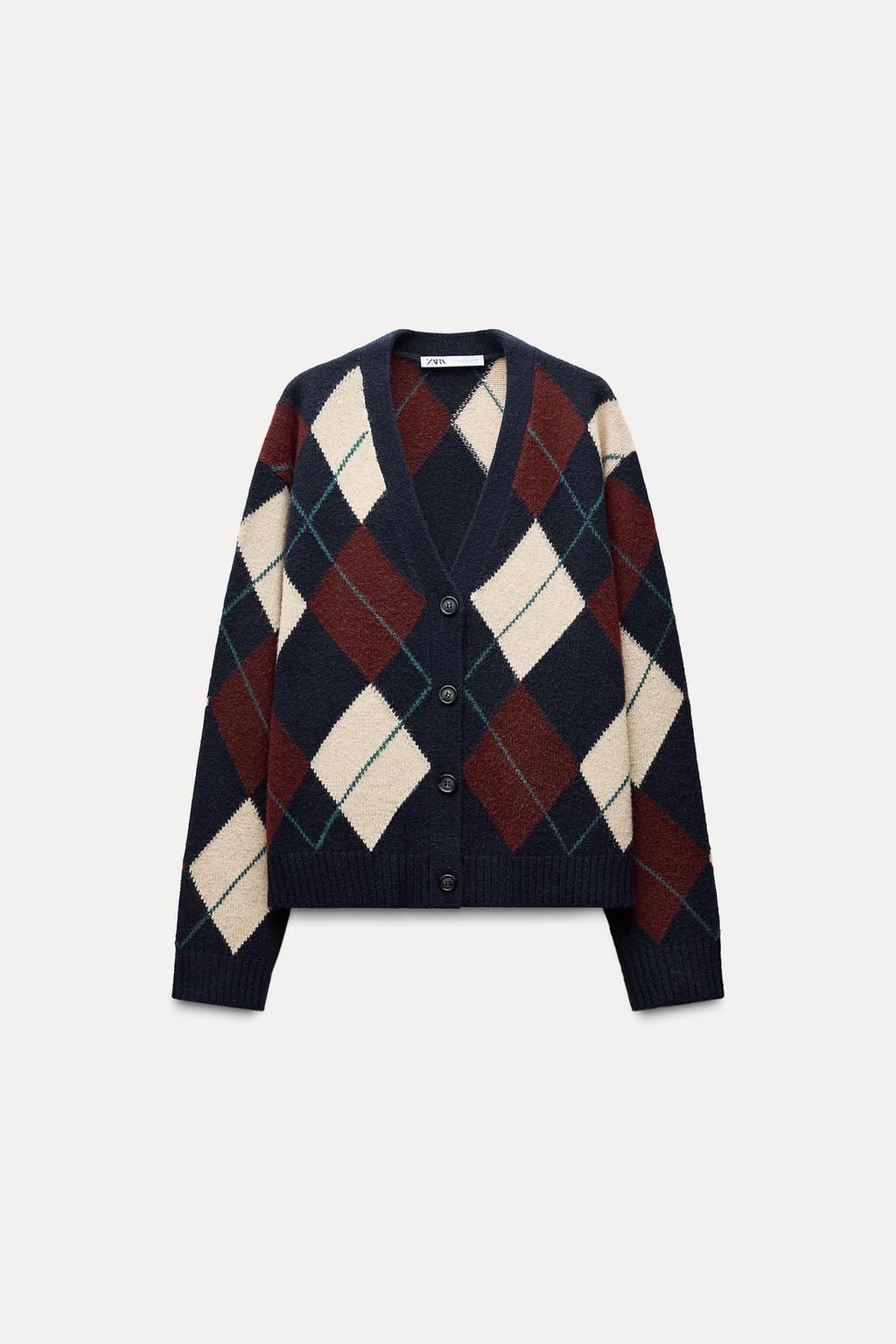 DIAMOND WOOL JACKET - Zara фото 2
