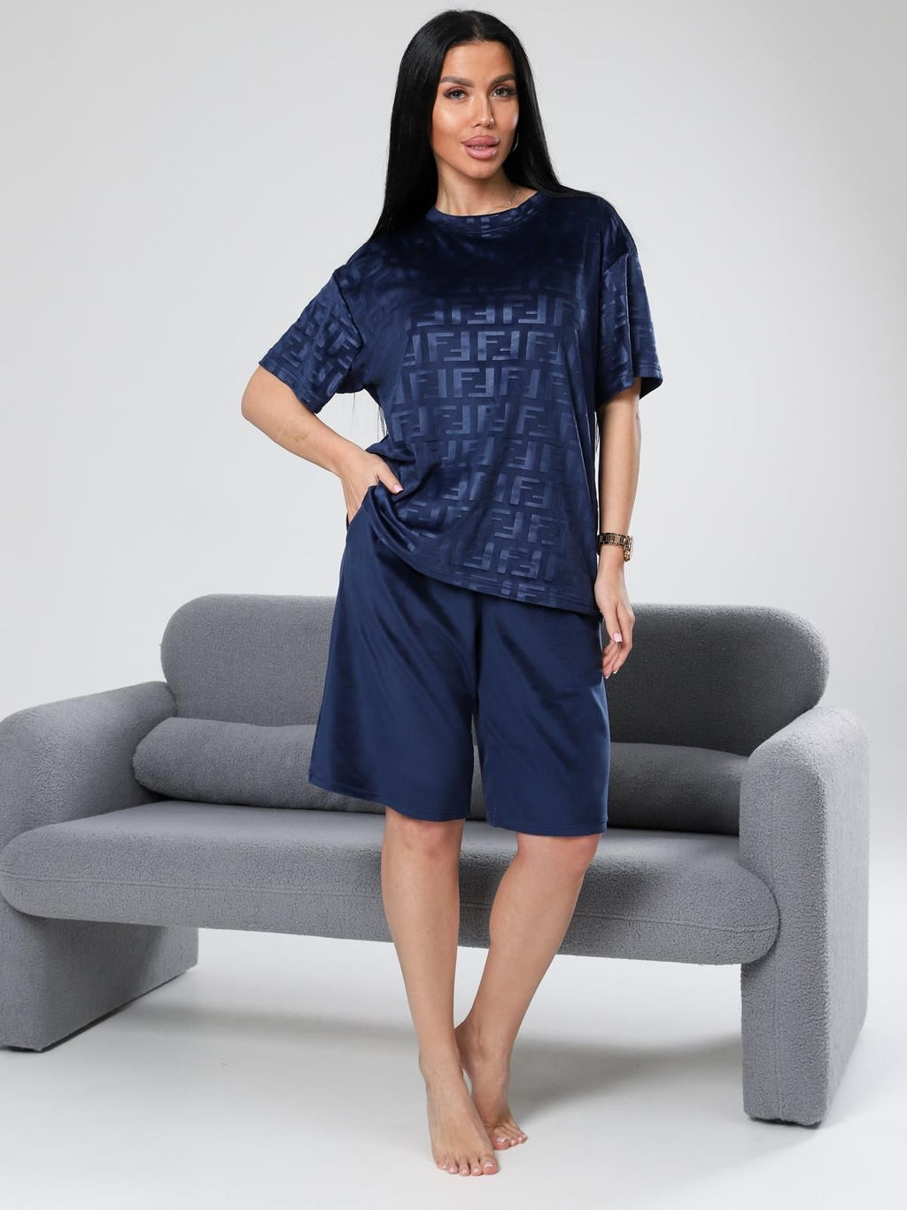 IV-CAPRIZ Чиэра-Жаккард - костюм из велюра с лайкрой  фото 10