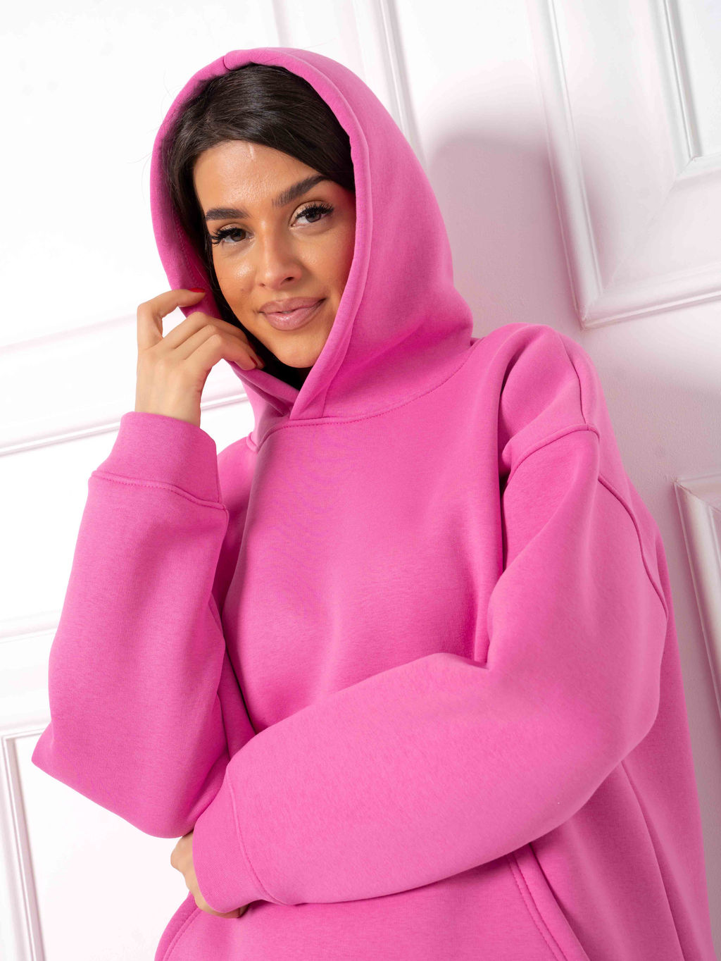 Костюм оверсайз (начес)_333/розовый - Ihomelux фото 11