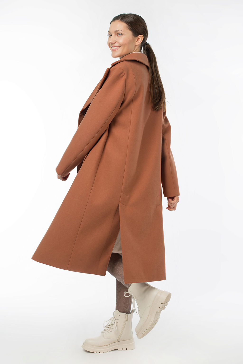 Пальто женское демисезонное - El podio фото 2