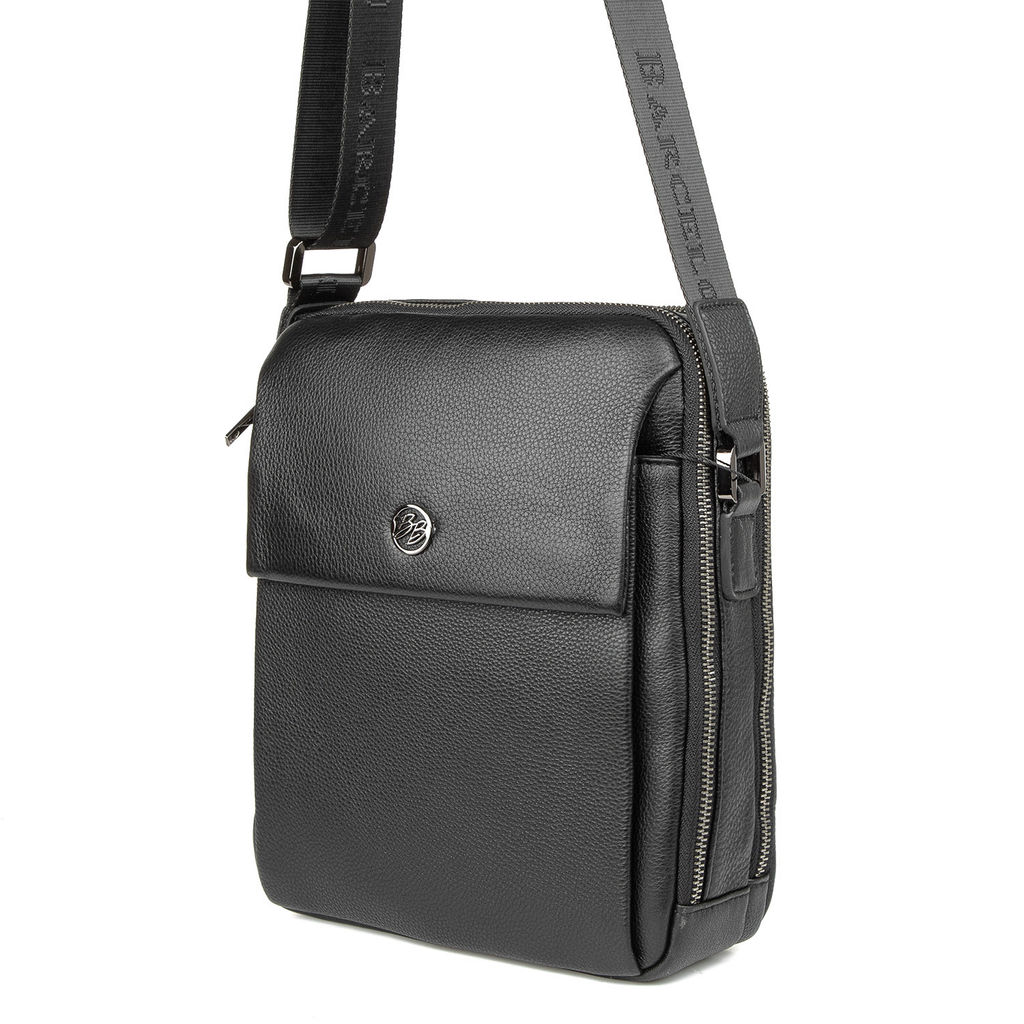 Мужская кожаная сумка - Barcelo biagi фото 3