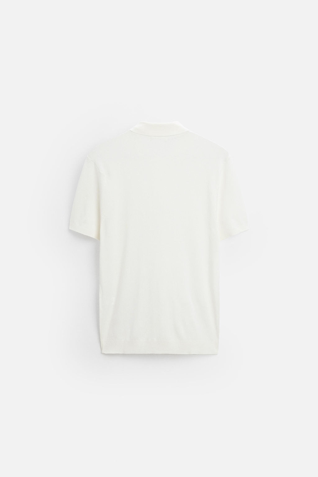REGULAR FIT KNITTED POLO SHIRT - Zara фото 8