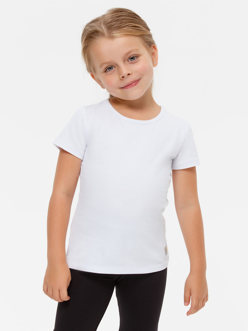 Белая футболка для девочки - Kogankids фото 25