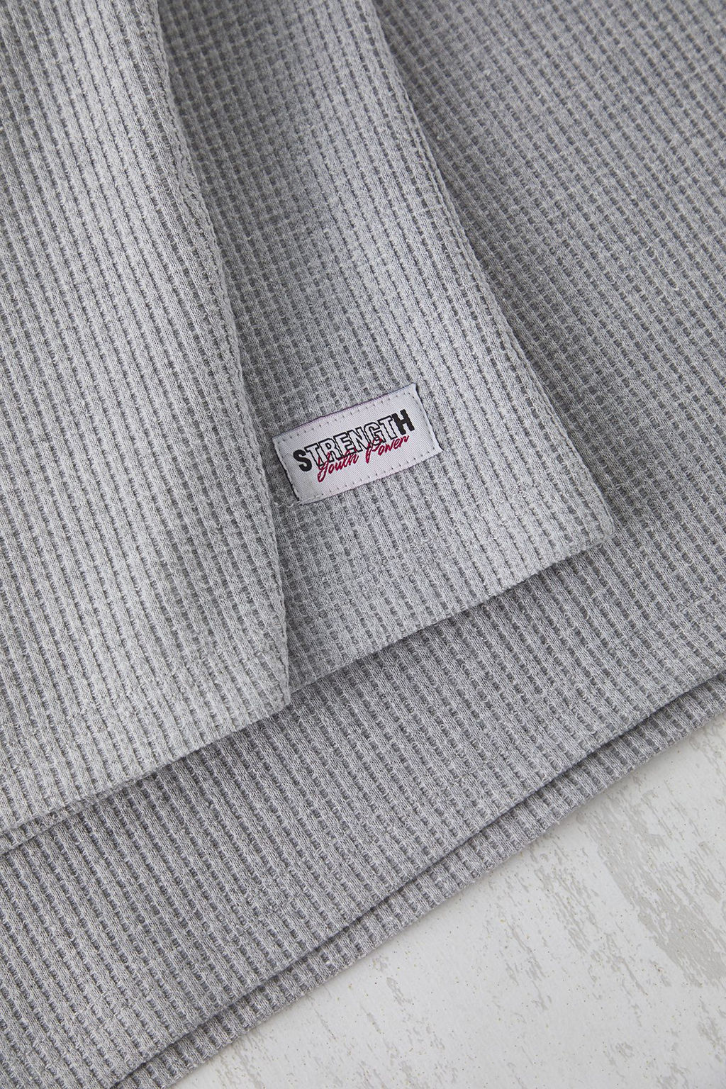 TRENDYOL MAN Gri Regular Fit Etiket Detayl? Atlet Sortlu Orme Pijama Tak?m? TMNSS25PT00028 - Trendyolmilla фото 6