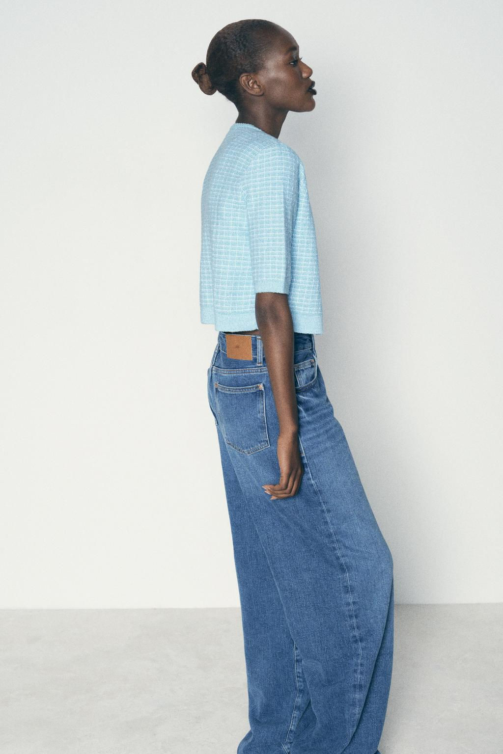 CROPPED KNIT CARDIGAN - Zara фото 8