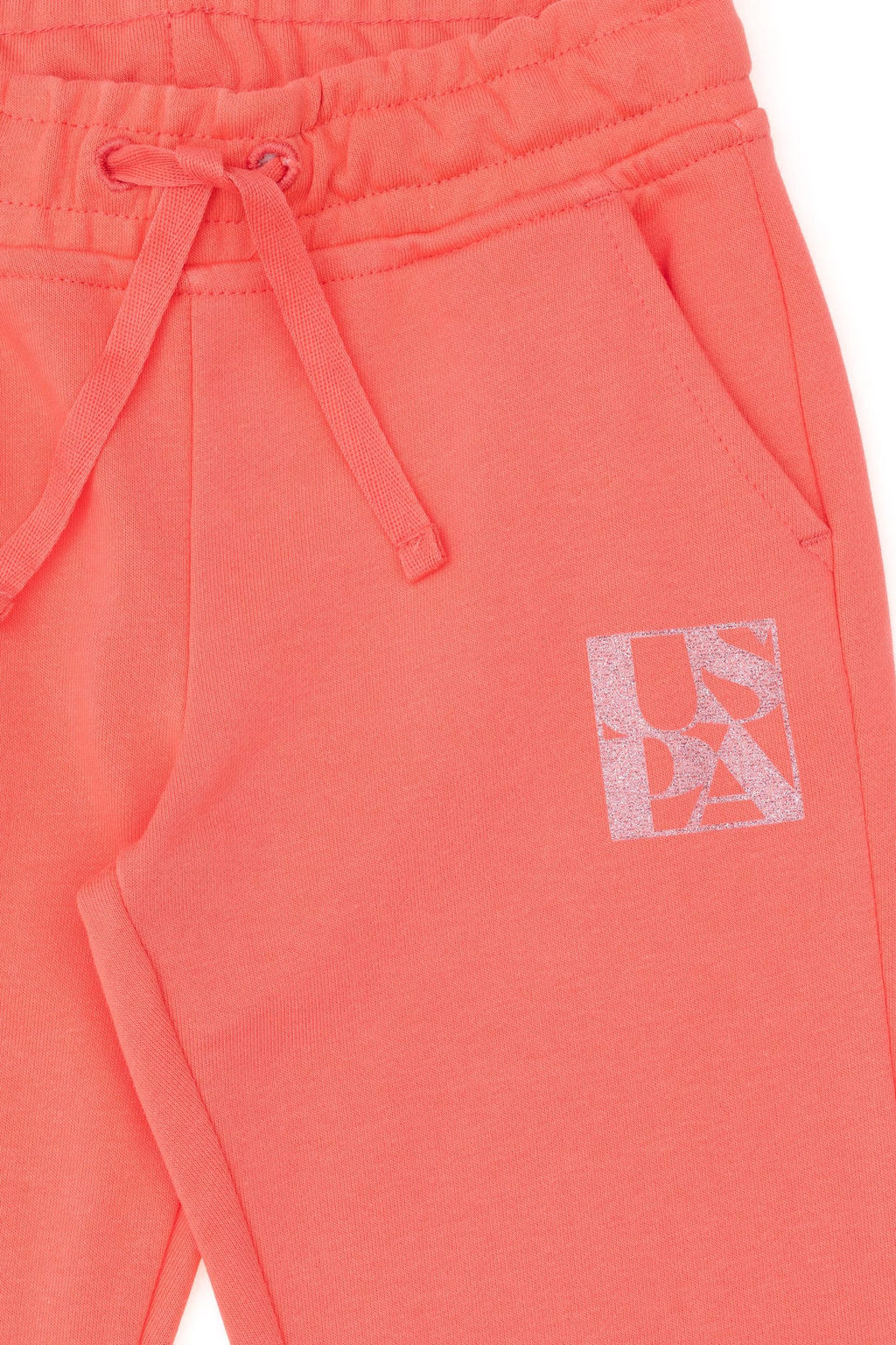Спортивные штаны с цветком граната для девочек Неожиданная скидка в корзине - U.s. polo assn фото 4